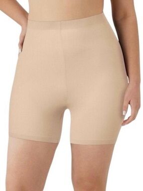Maidenform SES856 Light Control Shapewear Shorts Maiden form Nude Almond Large